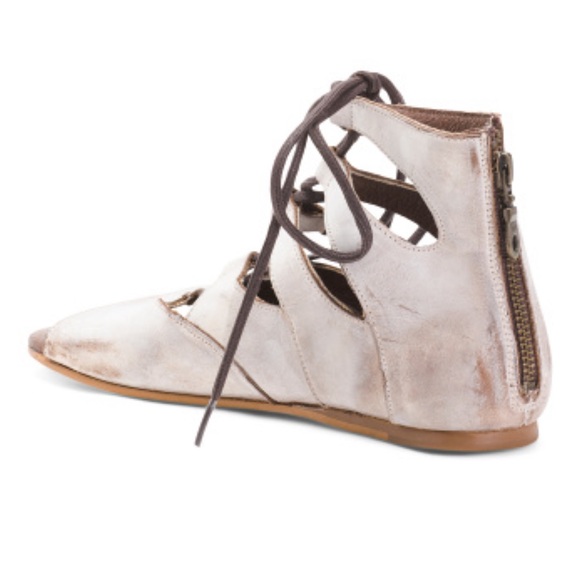 🛑 1 hour SALE. 💎 ROAN by BED/STU, Suede Winnie Flat Sandals - Picture 4 of 8